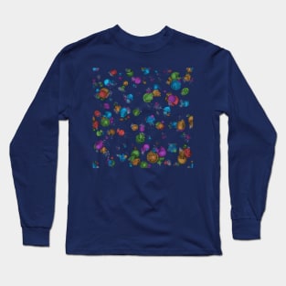 Jellyfish Dance Pattern Long Sleeve T-Shirt